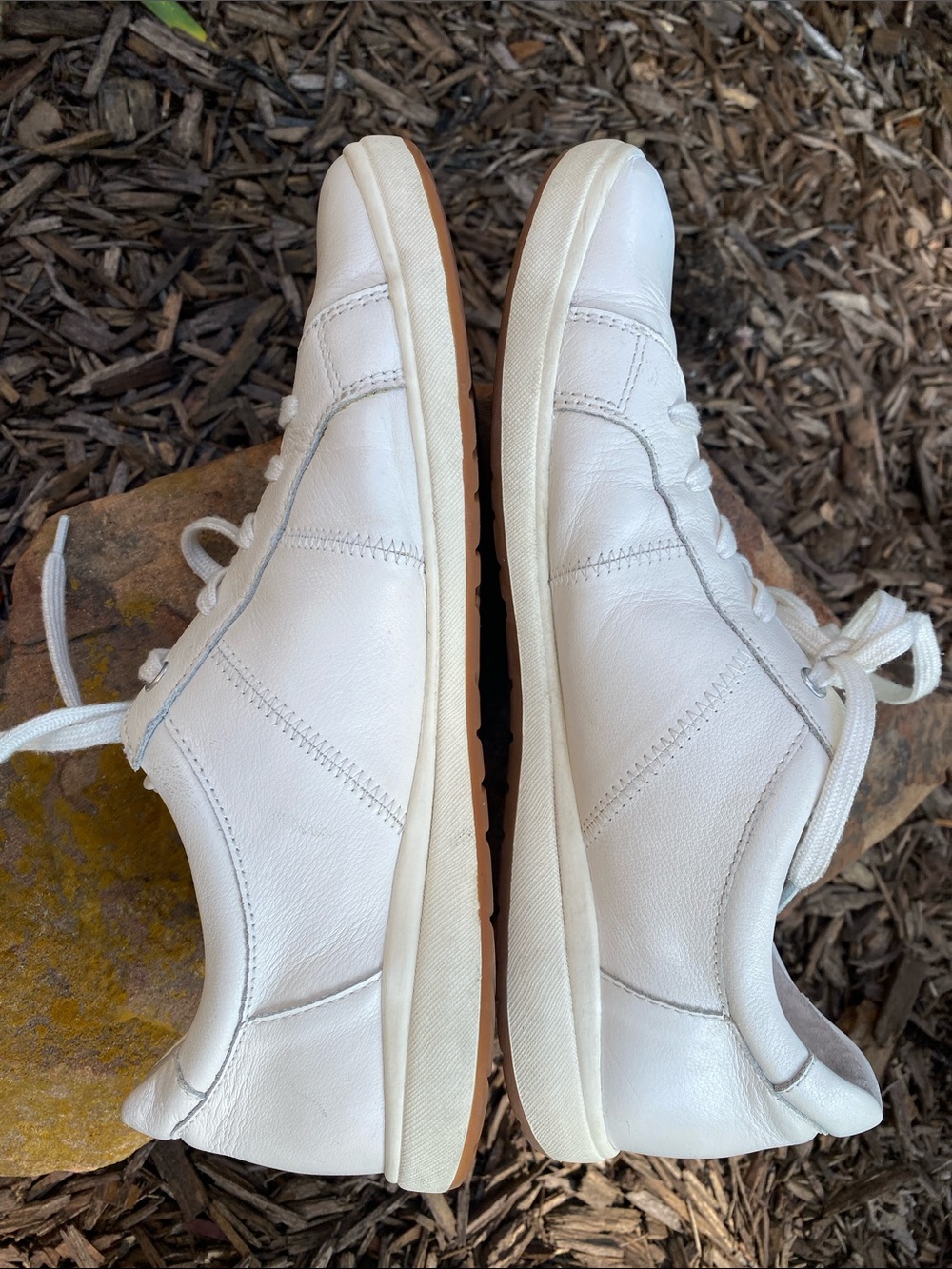 Josef Seibel Caren 01 White Leather Lace-Up Sneakers Size 41EU / 10-10.5 US - Picture 11 of 16